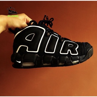 { FP • Zapatos } EU36-44 AIR MORE Uptempo Big De Los Hombres Las Mujeres Negro Deportivos Casual Baloncesto Para Correr Zapatillas Shoes (3)