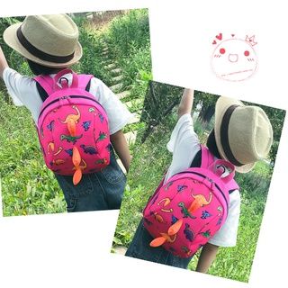 niñas lindo dinosaurio bebé viaje anti-pérdida mochila niño arnés de seguridad rosa (8)