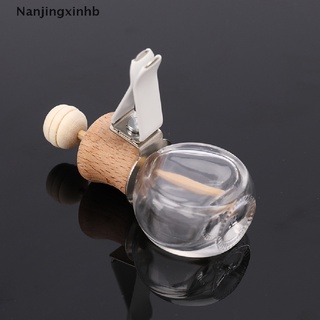 [nanjingxinhb] ambientador perfume botella colgante aceites esenciales coche colgante clips de vidrio [caliente]