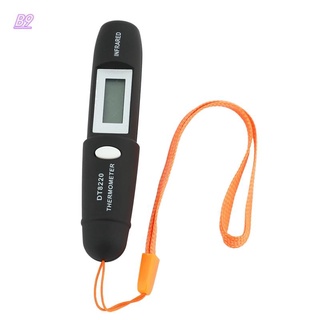 Mini lápiz infrarrojo infrarrojo sin contacto con pantalla Digital LCD DT8220 negra