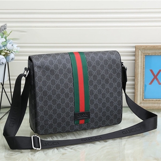 Gucci: bolso para hombre, portátil, lona, bolsa de mensajero impermeable, portátil, Vintage, diseño de la escuela, bolsas de trabajo (1)