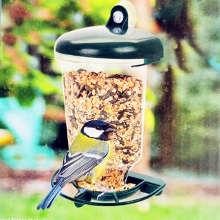 ianduy Hanging Bird Feeder Peanut Food Container Garden Automatic Feeding Tool Supply