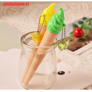 [yindelimao] bolígrafo de Gel de helado de Color dulce dulce de 6 piezas/creativo (7)