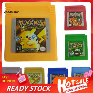 RXSC - cartucho de tarjetas para Nintendo Pokemon GBC Game Boy versión de Color