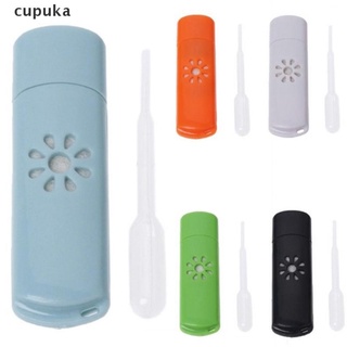 Cupuka Mini Usb Car Aromatherapy Diffuser Aroma Humidifier Essential Oil Air Scavenging CL
