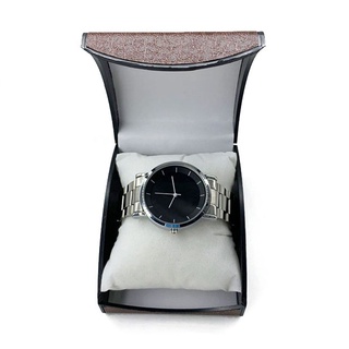 THIES Fashion Watch Case 4 Colores Pulsera Pantalla Reloj Caja De Cuero Sintético Almacenamiento Arco Regalo Para Mujeres Hombres Titular Plástico Joyero/Multicolor (8)