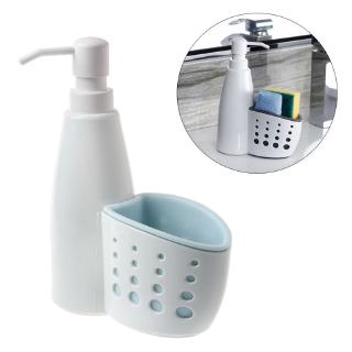 Dispensador dos en uno y caja de almacenamiento de detergente líquido recipiente para cocina baño
