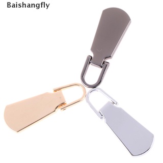 【BSF】 5Pcs Metal Zipper Head Zip Puller Repair Kits DIY Craft Clothing Bags Supplies 【Baishangfly】