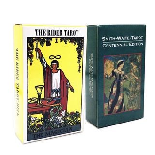 #mst smithwaite cartas de tarot 78 hojas/juegos de caja de colores embalaje