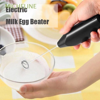 micheline mini batidor de huevos duradero batidor mezclador de leche espumador mezclador de cocina eléctrico de café espumador capuchino herramienta de cocina/multicolor