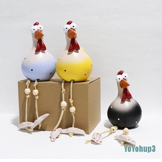 [vYOYO] decoración de patio arte pollo jardín césped enchufe gallina gallo adornos interior al aire libre DRN (1)