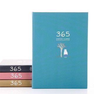Cuaderno/cuaderno diario 365 libro de tapa dura - azul claro