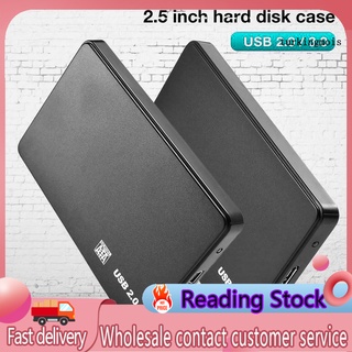 TURK_2.5inch Hard Disk Tray USB3.0/2.0 Mobile ABS SATA HDD SSD Hard Disk Case for Laptop