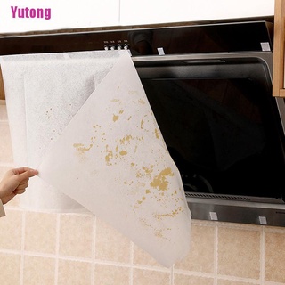 [Yutong] 6 piezas de filtro de campana de cocina filtro de aceite de papel absorbente de aceite antiaceite pegatina