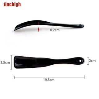[Tinchigh] 19 cm cuernos de zapatos de plástico profesional zapato cuerno forma de cuchara zapatero zapato levantador [caliente] (5)