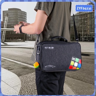 Puzzle Cube Backpack Organizer Crossbody Bag & Shoulder Strap Large Capacity (5)