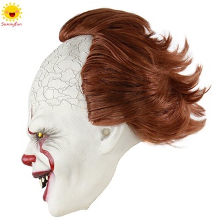 [SF] Máscara de Halloween máscara de película Joker payaso máscara disfraz máscara de Halloween fantasma máscaras (1)
