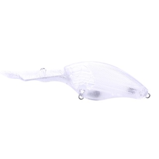 hermosos 10 señuelos de pesca wobbler 9 cm 10 g cebos artificiales embrionarios transparentes