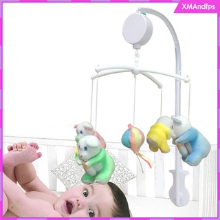 bebé cuna móvil cama campana juguete ropa de cama juguete tf tarjeta usb caja de música rotativa (8)