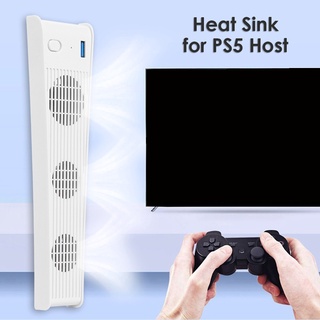 fossi1l para ps5 enfriador usb con 3 ventiladores de refrigeración para -playstation 5/5 edición digital consola de juegos accesorios blanco (2)
