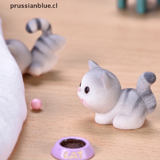 Figura Miniatura De Gato Lindo (prussian) Juguete Mini Gatito DIY Micro Paisaje Decoración Del Hogar { bigsale }