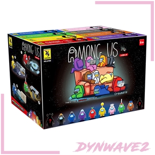 [DYNWAVE2] figuras de juego de dibujos animados muñecas bloques de construcción juguetes caja ciega para niños