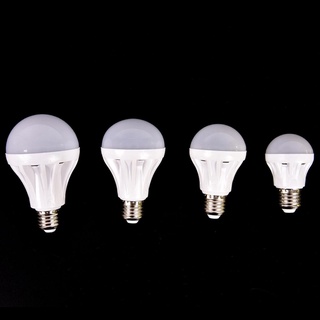 [Muyembellish] E27 ahorro de energía LED 3W 5W 7W 9W bombillas lámpara AC 220V DC 12V hogar MY