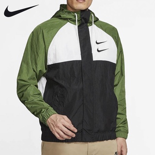 Nike Men's Hooded Jacket Double Hook Sportswear Woven Jacket DD1089