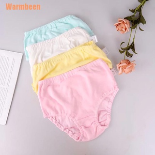 (Warmbeen) niños 100% algodón ropa interior bragas niñas bebé bebé lindo gran arco pantalones cortos (2)