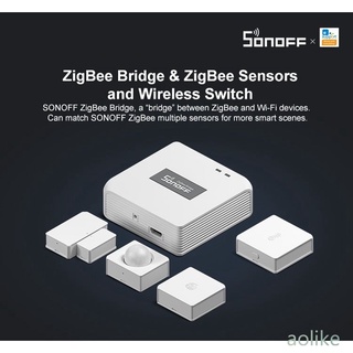 aolike SONOFF ZBBridge Smart ZigBee Bridge control Remoto Y Dispositivos Wi-Fi En La Aplicación eWeLink Funciona Con Alexa Google