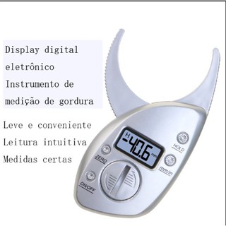 monitor electrónico para grasa corporal/pantalla digital/medidor de grasa corporal/ejercicio/probador de piel muscular/paquete de cinta métrica