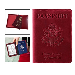 portátil pasaporte titular de la tarjeta caso de viaje documento organizador para mujeres hombres (8)