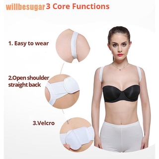 willbesugar corrector de postura invisible para espalda/soporte corrector de postura de senos (7)