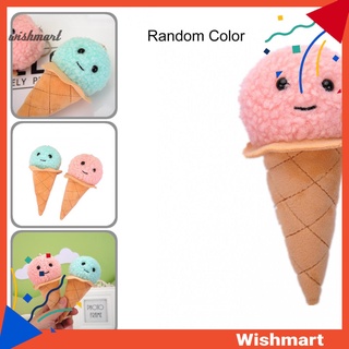 [WM] Full Filled Mini Plush Pendant Premium Ice Cream Plush Pendant Decorative for Bedroom
