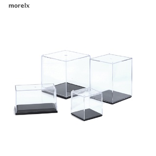 morelx Caja De Exhibición De Plástico Acrílico Transparente A Prueba De Polvo Protección Para Modelos De Figura CL