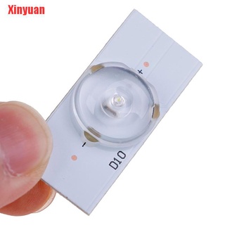 Xinyuan 20Pcs 3V 6V SMD Lamp Beads with Optical Lens Fliter for 32-65 inch LED TV Repair