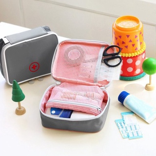 0913d mini kit de primeros auxilios al aire libre bolsa de viaje medicina paquete de emergencia kit bolsa (8)