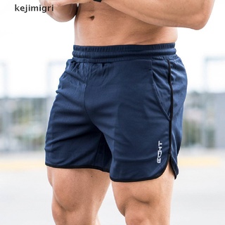 [kejimigri] Summer Men Running Shorts Sports Fitness Short Pants Quick Dry Gym Slim Shorts .