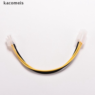 [kacomeis] 8 pulgadas 20 cm atx 4 pines macho a hembra fuente de alimentación cable cable conector adaptador dsgf