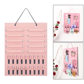 [KESOTO2] Soporte para diadema de fieltro recién nacido banda accesorios para el cabello tienda organizador para el hogar rosa