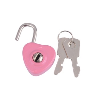 Mini candado De Metal con cerradura Para llaves/Bolsa/equipaje/decoración