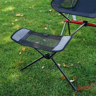 Vacío al aire libre plegable silla reposapiés portátil reclinable retráctil pierna taburete silla de luna reposapiés