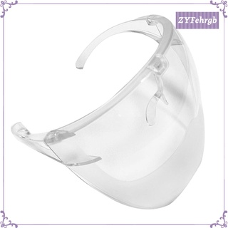 transparente cara escudo cubierta gafas a prueba de polvo anti-niebla completa cara cubierta (1)