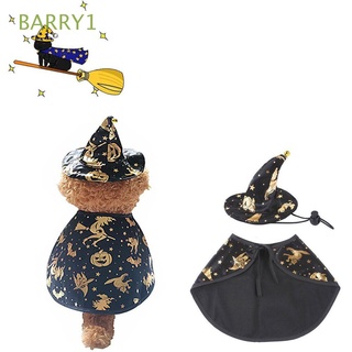 Barry1 para gato perro fiesta de Halloween ropas divertido perro Halloween conjunto mascota disfraz de Halloween disfraz de mascota accesorios fiesta vestir Halloween Cosplay Collar de cachorro