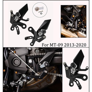 Mtkracing para YAMAHA MT-09 pedal trasero aumentado pedal para motocicleta articulado pedal sistema 2013-2020