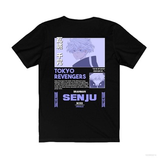 tokyo revengers - senju kawaragi camiseta anime manga corta unisex tops casual suelto camiseta s-4xl