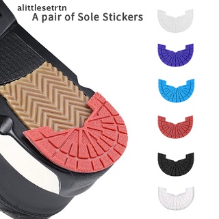 [alittlesetrtn] protector de tacón de zapatos para zapatilla de deporte resistente al desgaste pegatina de suela autoadhesiva de goma [alittlesetrtn]