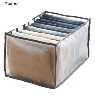 Yuohui Jeans compartimento caja de almacenamiento de malla caja de separación puede lavarse organizador hogar mi