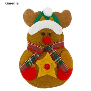 Gmeilie 8 pzas Bolsa/puerta cubiertos De navidad/muñeca De nieve Para decoración De cocina Br