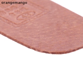 orangemango 1 par plantillas de cuero transpirables mujeres hombres ultra delgado desodorante zapatos plantilla pad cl (7)